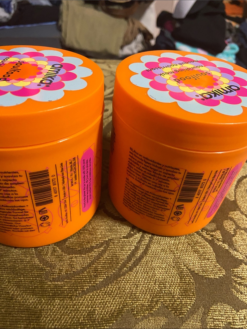 amika Orange Soulfood Nourishing Mask Duo - Picture 3 of 3